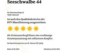 Ferienhaus Seeschwalbe 44